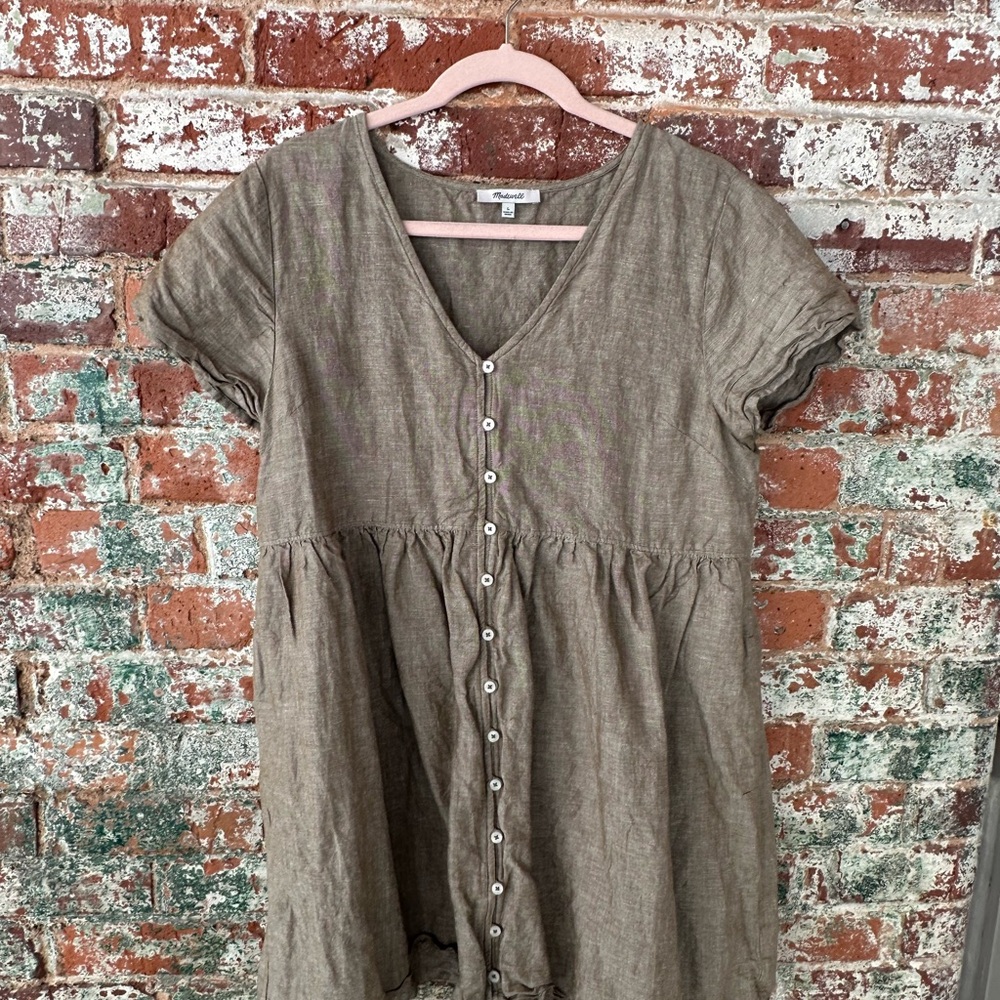 Madewell Button-Down Dress